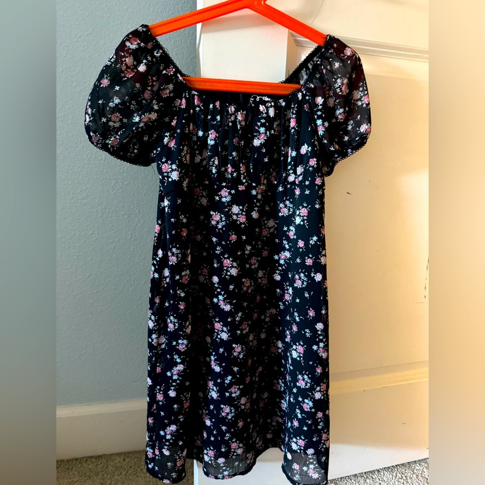 Floral Off-Shoulder Dress